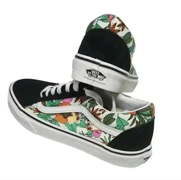 NWT Vans Old  Skool Womens Sneakers Floral New Women 7.5 Men's 6 - Picture 3 of 6